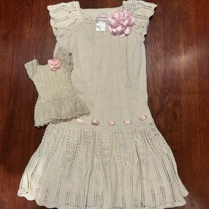 American Girl Doll: Girl and Doll Matching Dress- Size 8